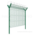 Metal Diamond Mesh Fence Panel de valla 3D